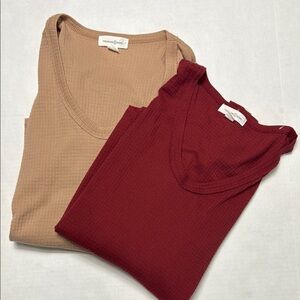 Treasure & Bond long sleeve thermal top Sz XL (Bundle)